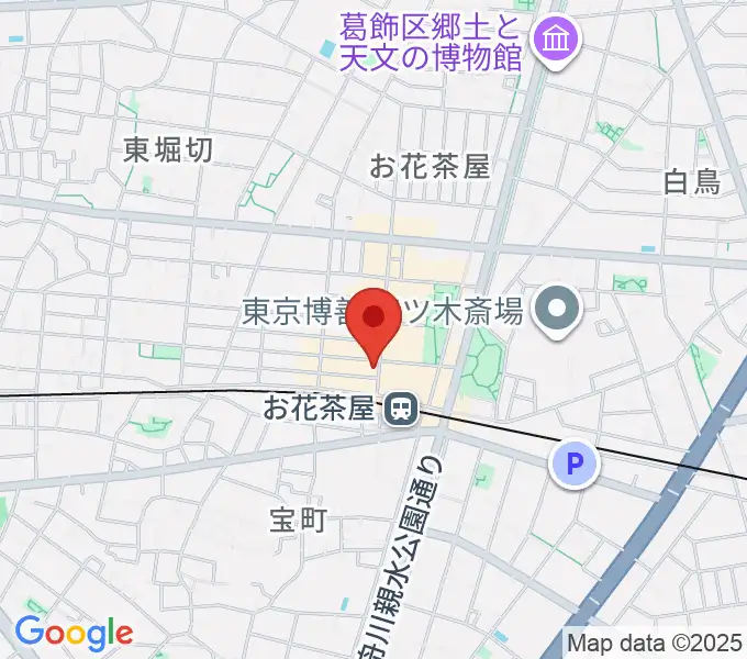 エークラスミュージック お花茶屋センターの地図