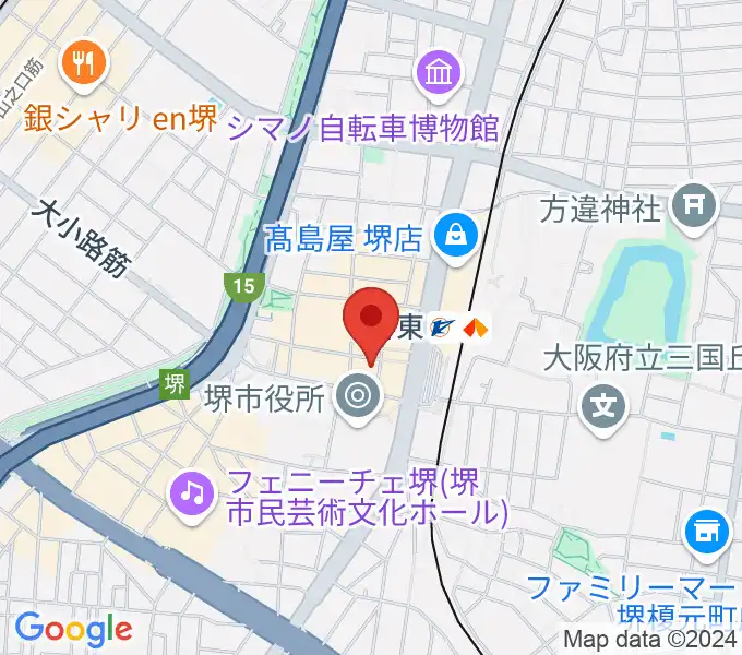 堺東Goithの地図