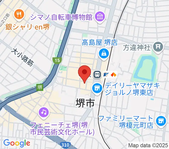 堺東Goithの地図