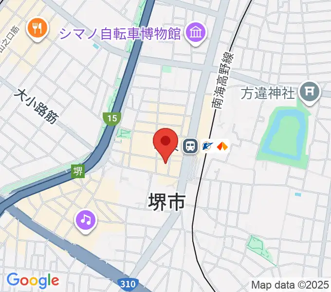 堺東Goithの地図
