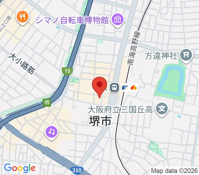 堺東Goithの地図