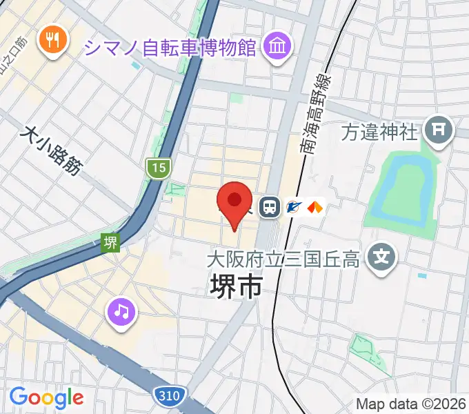 堺東Goithの地図