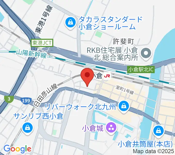 ケイトミュージックの地図