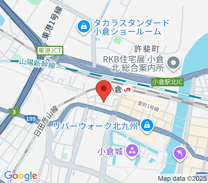 ケイトミュージックの地図