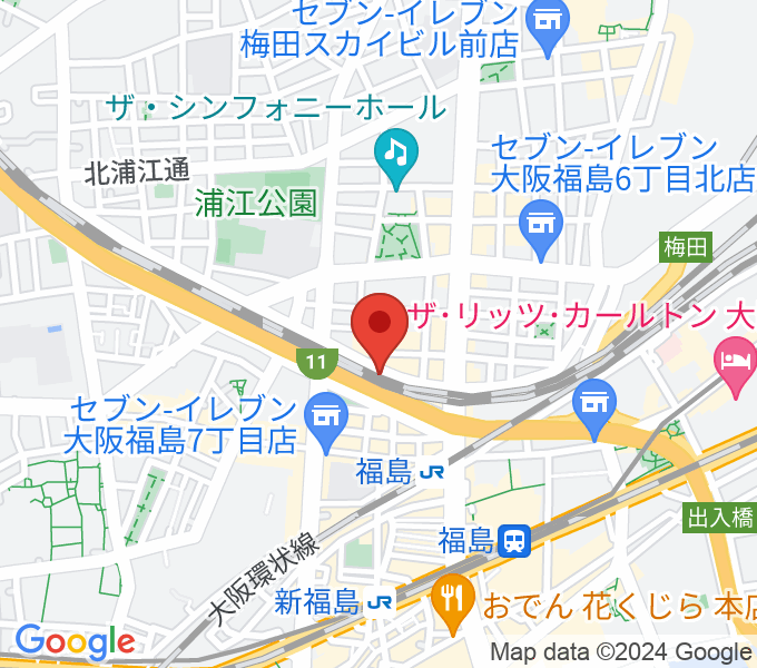 大阪福島セカンドラインの場所