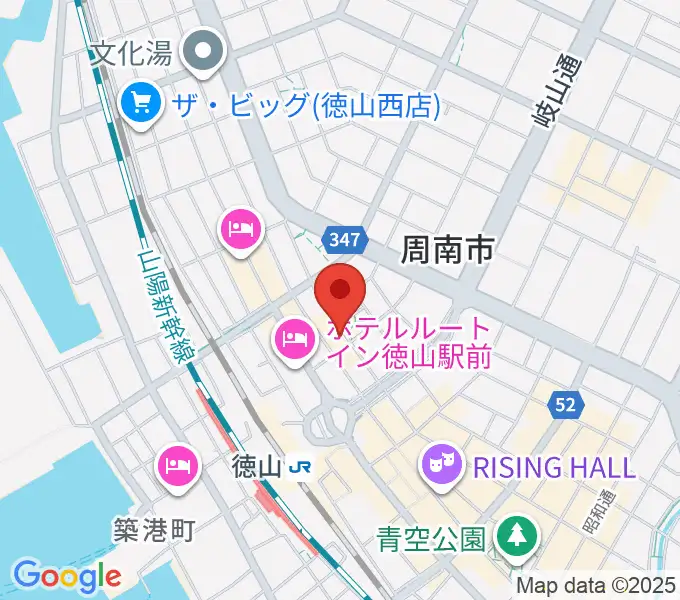 周南ガンボの地図