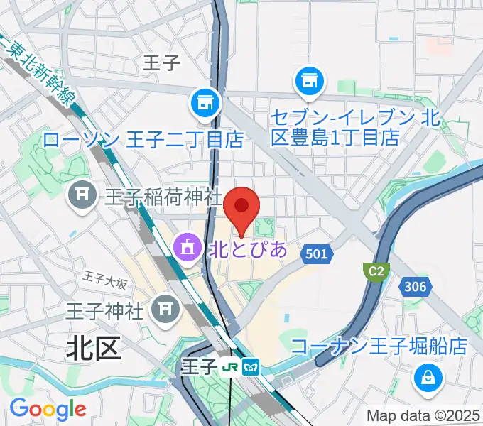王子ベースメントモンスターの地図
