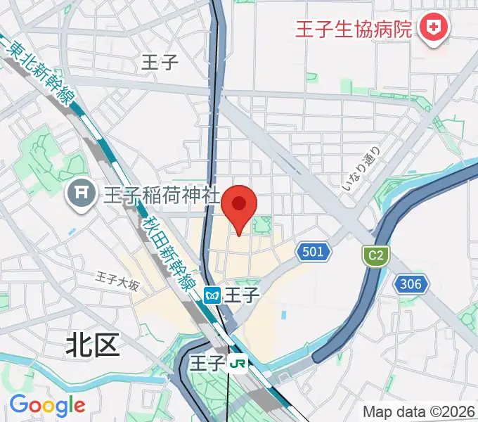 王子ベースメントモンスターの地図