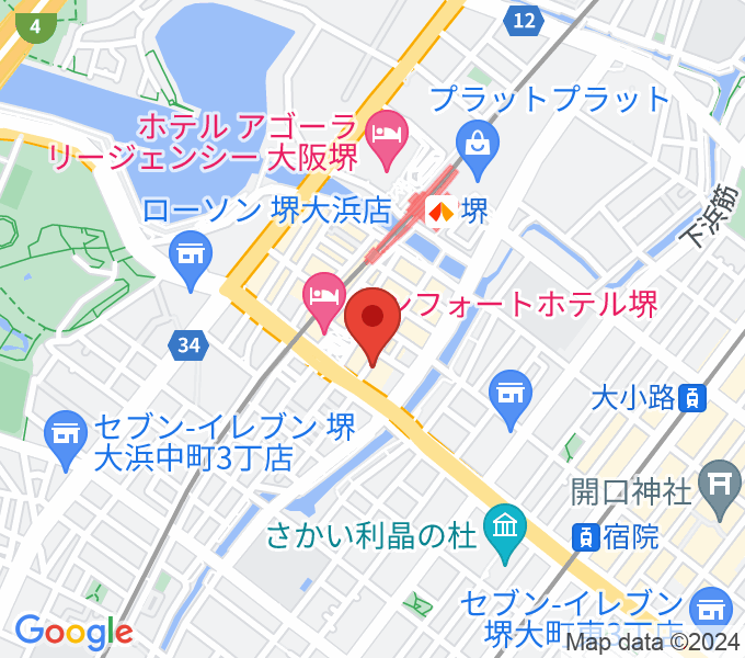 堺チクタク・スタジオNoiの場所