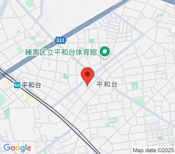 みつほし音楽教室の地図