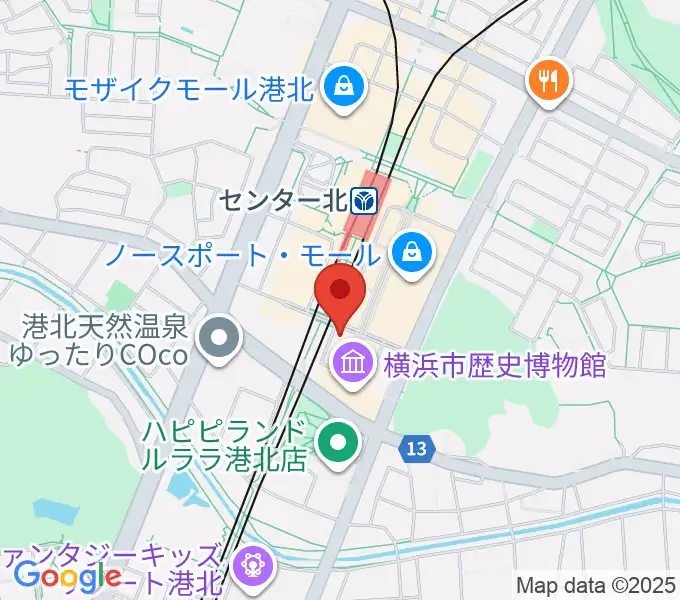 Vocal School, Venusの地図