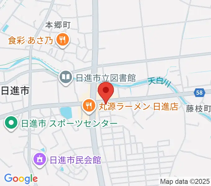 J’z Studio Westの地図