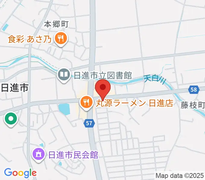 J’z Studio Westの地図