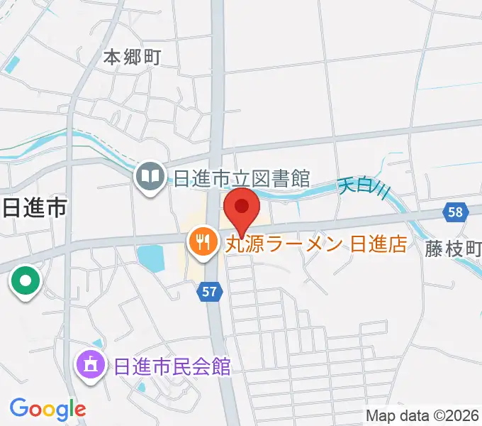 J’z Studio Westの地図