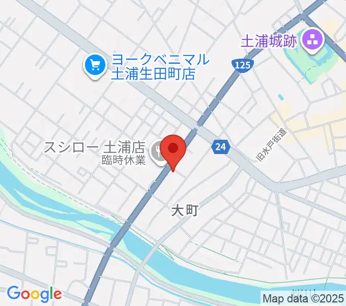 MUSIC PLANT土浦店の地図