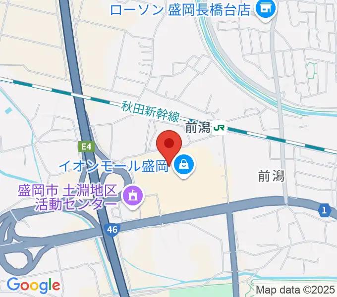 東山堂 MER♪T（メルト）の地図