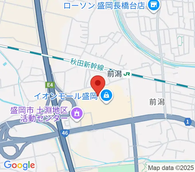 東山堂 MER♪T（メルト）の地図
