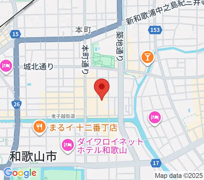 LIVE SPACE MOMENTSの地図