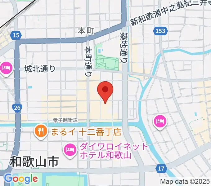 LIVE SPACE MOMENTSの地図