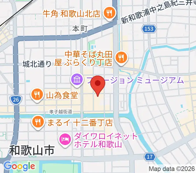 LIVE SPACE MOMENTSの地図