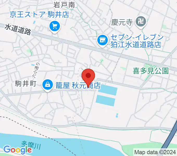 いけだ音楽教室の地図