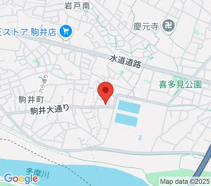 いけだ音楽教室の地図