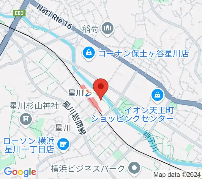 東京音楽学院 横浜星川駅前校の地図