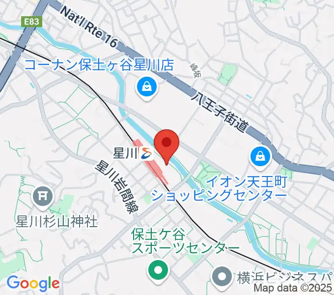 東京音楽学院 横浜星川駅前校の地図