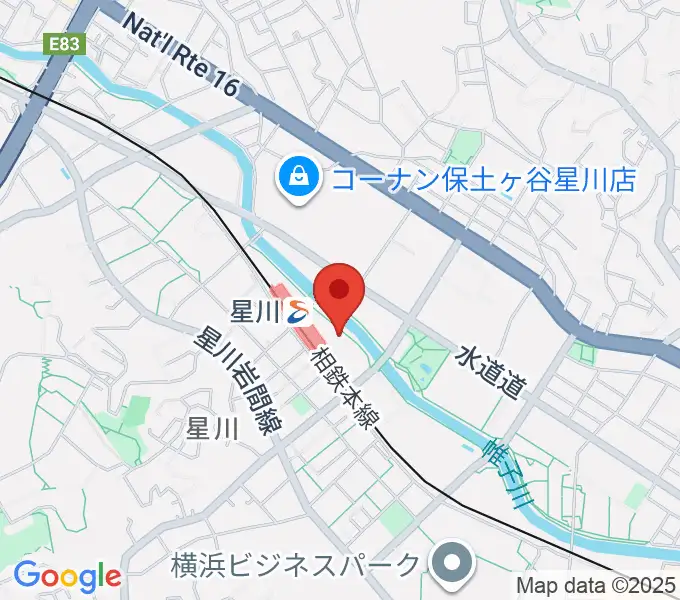 東京音楽学院 横浜星川駅前校の地図