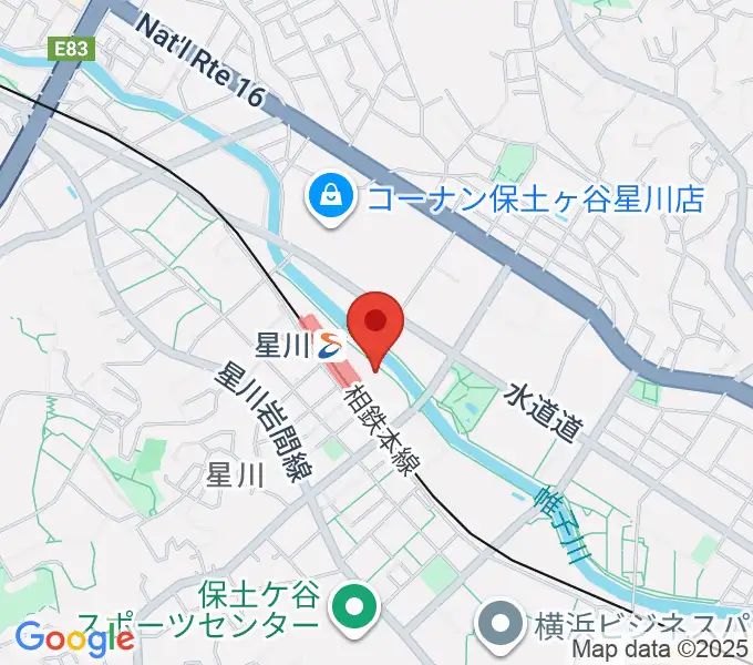 東京音楽学院 横浜星川駅前校の地図