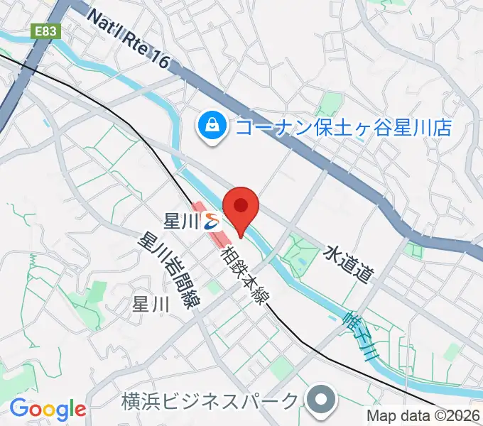 東京音楽学院 横浜星川駅前校の地図