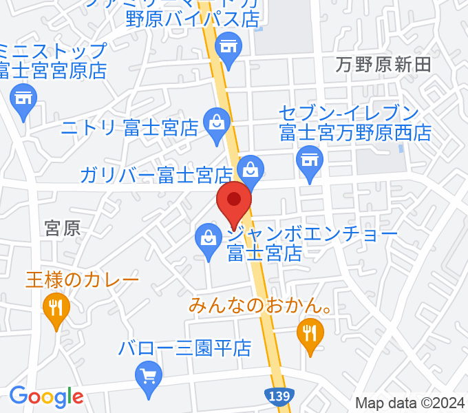 AERA富士宮の場所