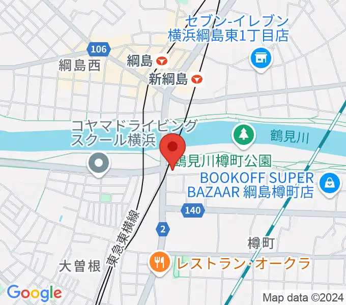 綱島フライドポテトの地図