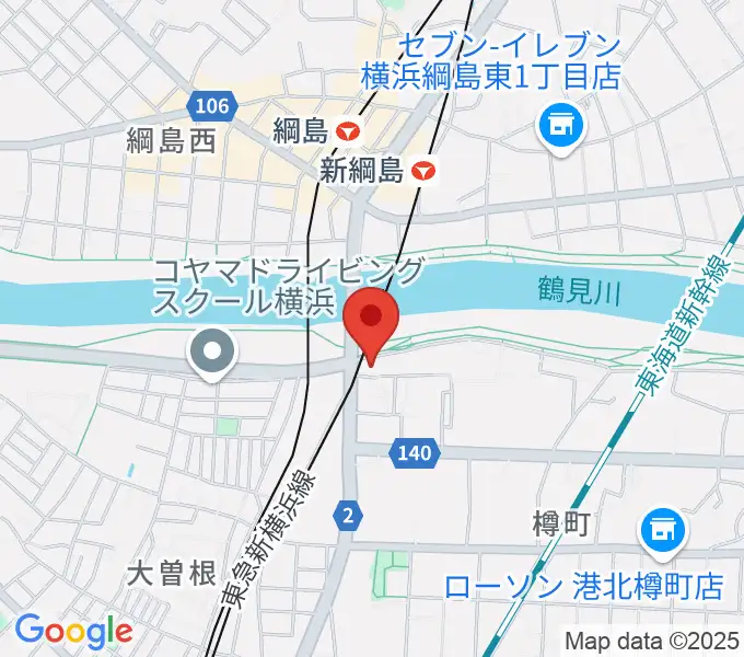 綱島フライドポテトの地図