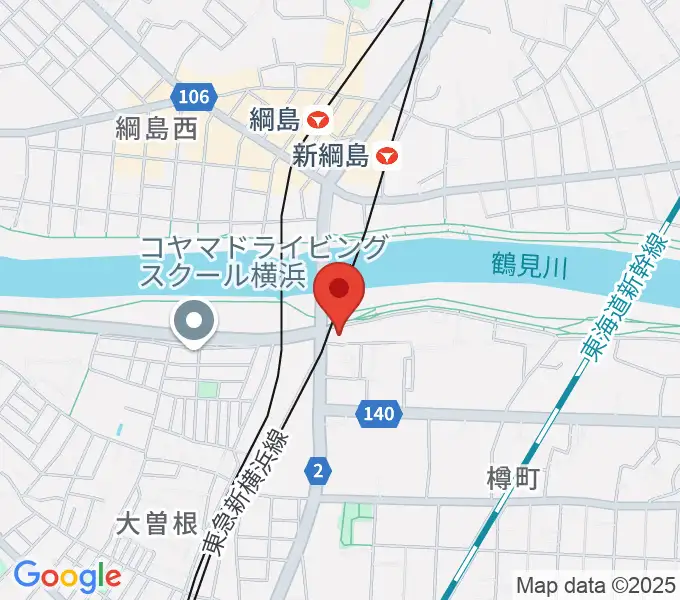 綱島フライドポテトの地図