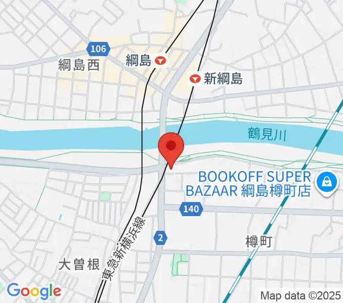綱島フライドポテトの地図