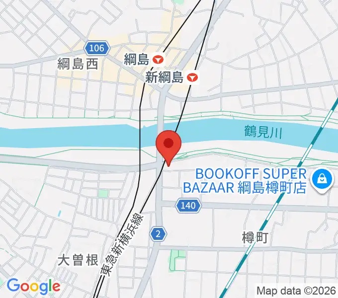 綱島フライドポテトの地図