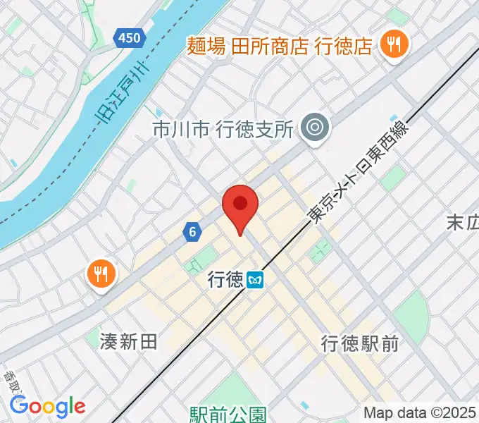 伊藤楽器 行徳センターの地図