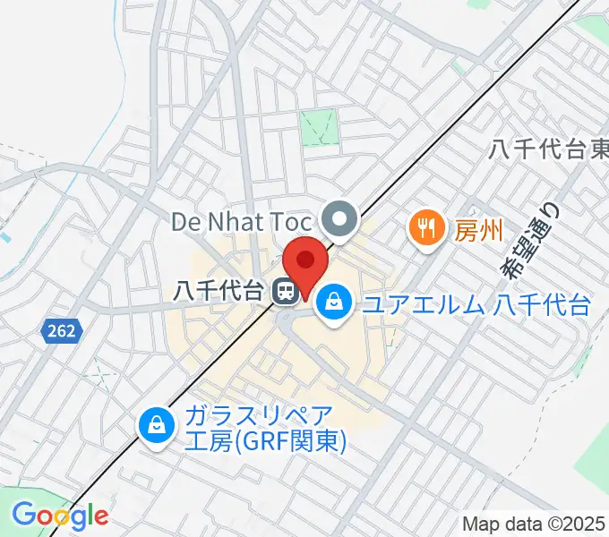 伊藤楽器 八千代台センターの地図