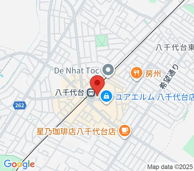 伊藤楽器 八千代台センターの地図
