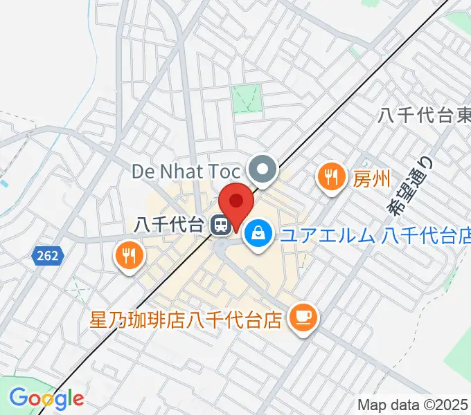 伊藤楽器 八千代台センターの地図
