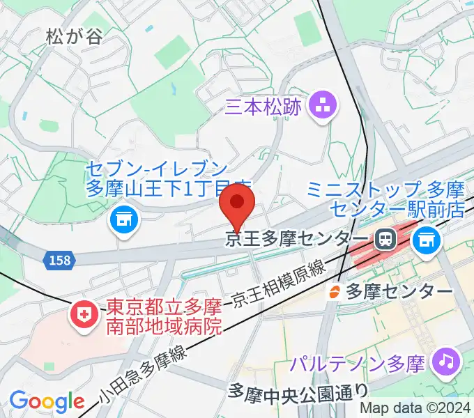 スタジオAnidaの地図