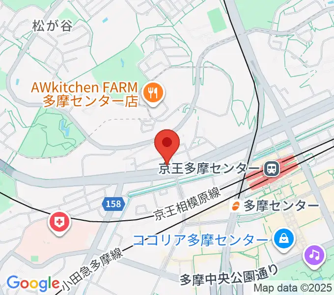 スタジオAnidaの地図