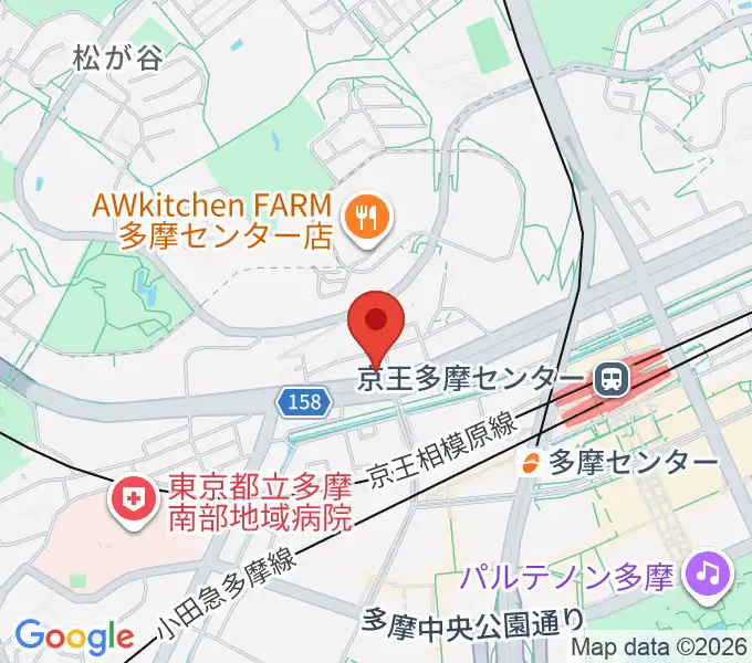 スタジオAnidaの地図