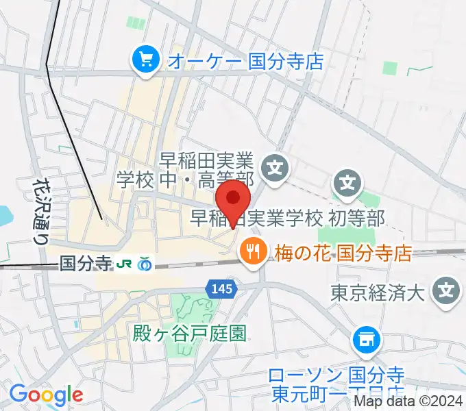 国分寺gieeの地図