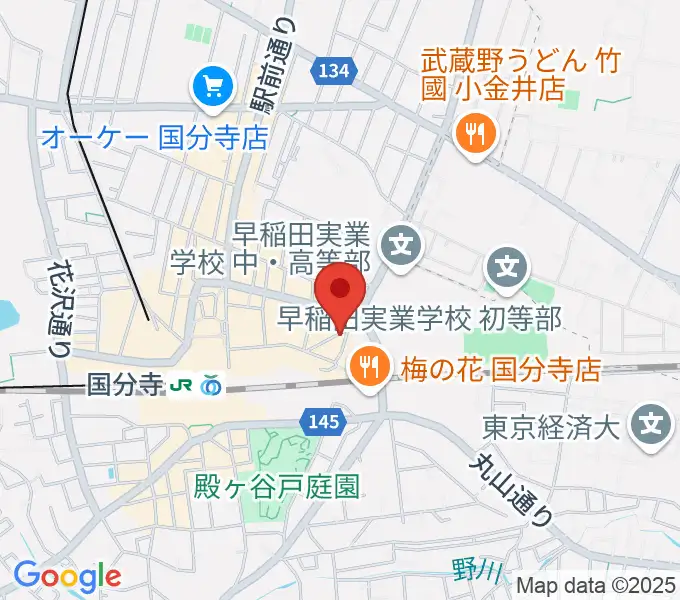 国分寺gieeの地図