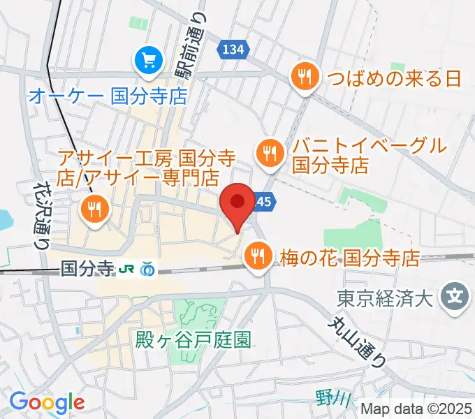 国分寺gieeの地図