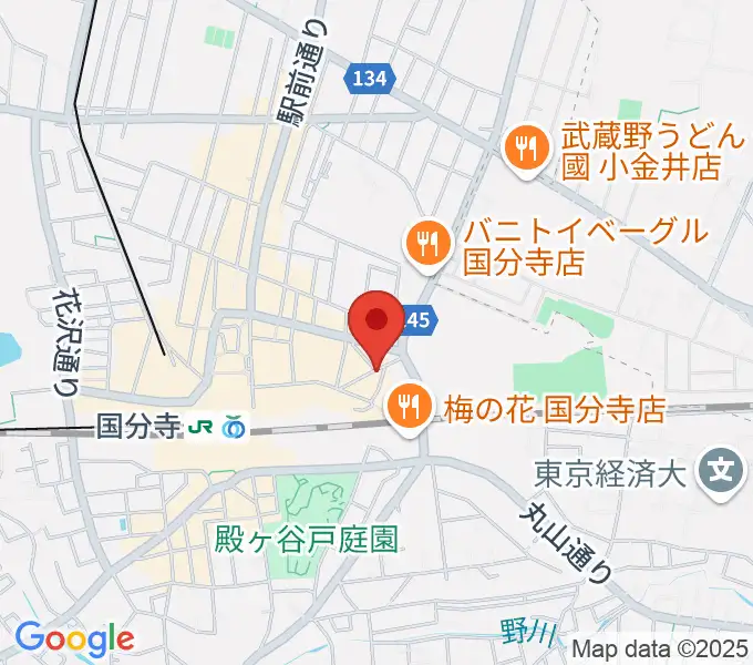 国分寺gieeの地図