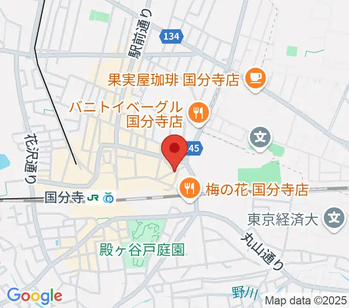 国分寺gieeの地図