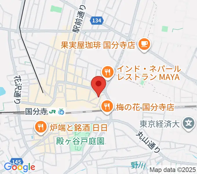 国分寺gieeの地図